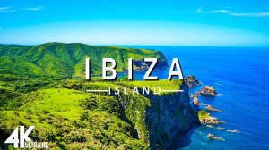 FLYING OVER IBIZA (4K UHD) - Relaxing Music Along With Beautiful Nature Videos - 4K Video Ultra HD