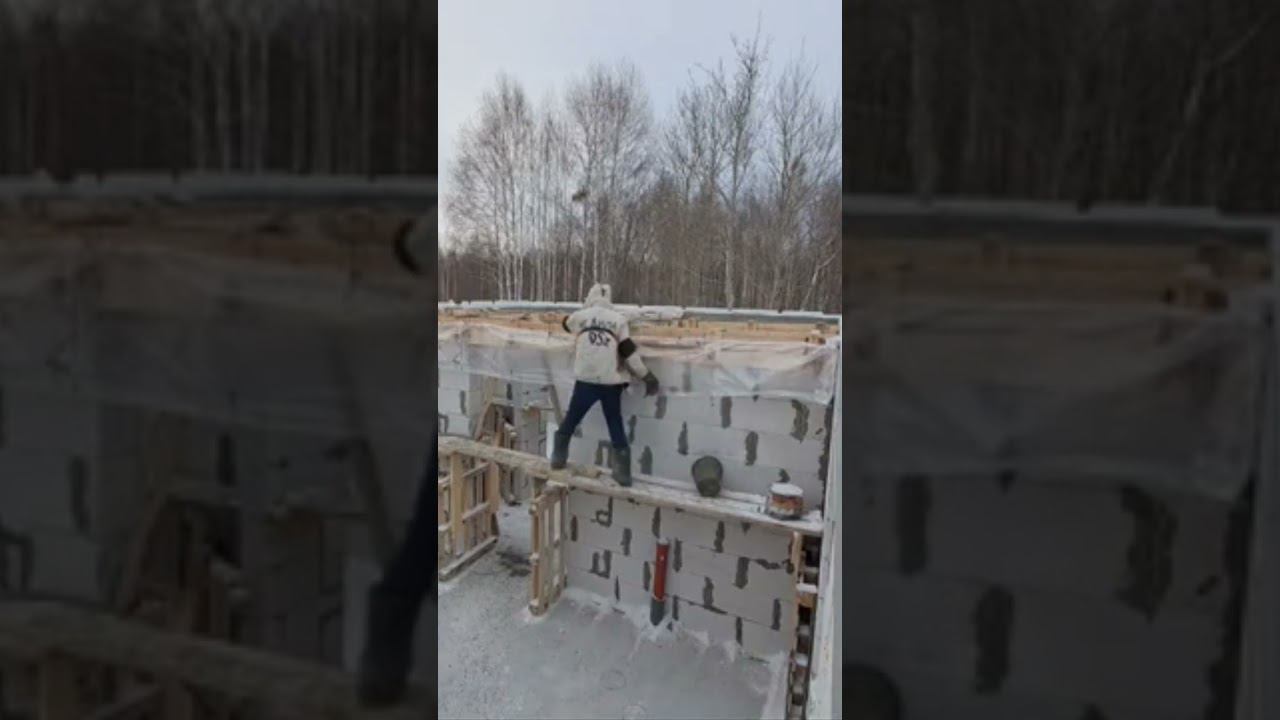 БЕТОНИРОВАНИЕ В РЕЖИМЕ ОНЛАЙН #строительство #монолитныйпояс #армопояс #строительстводома смотреть онлайн