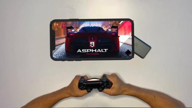 подключение джойстика к айфон | iPhone + Gamepad PS4 + X-box смотреть онлайн