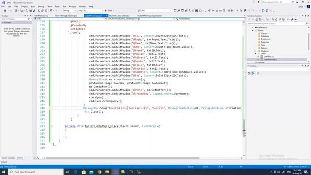 School Management Software C# SQL Server Part 3 смотреть онлайн