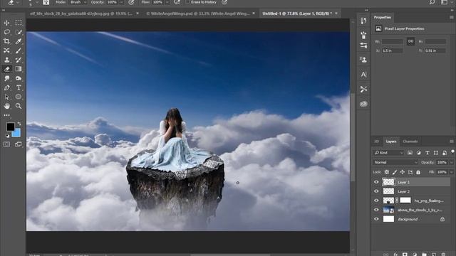 Photoshop Manipulation Tutorial - Wing Angel смотреть онлайн