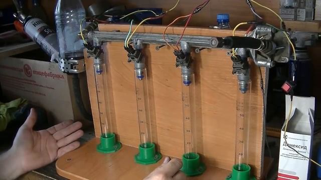 Стенд для промывки форсунок своими руками смотреть онлайн
