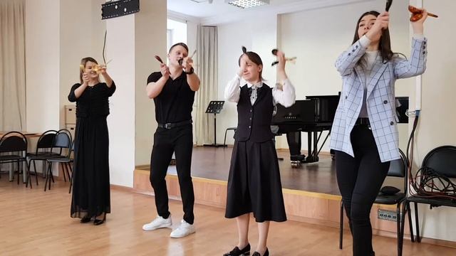 "Утушка луговая" р.н.п. на ложках смотреть онлайн