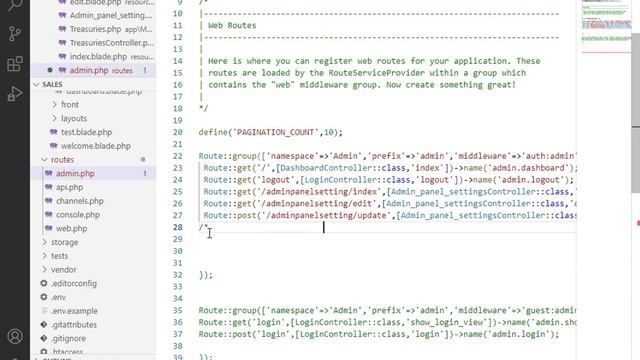 12 - انشاء وعرض خزن المستخدمين - مشروع مبيعات لارافيل كامل php laravel sales pos project #laravel смотреть онлайн