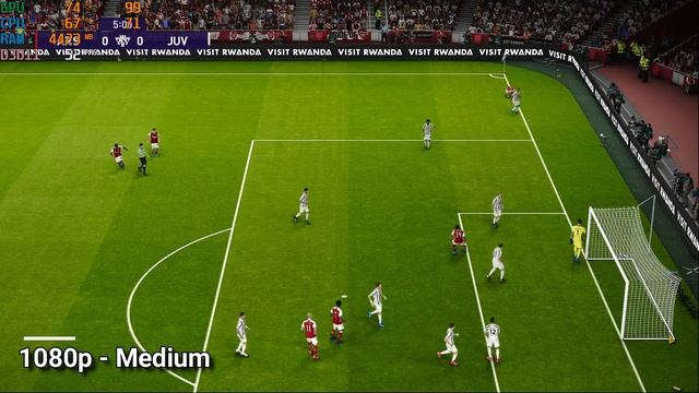 تجربة للعبة eFootball 2021(pes) على | i5 3470 - GTX 750 ti смотреть онлайн