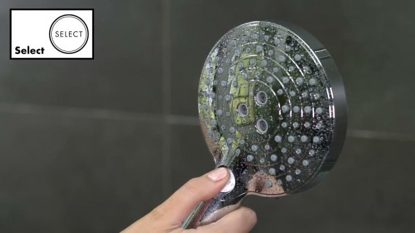 hansgrohe Raindance Select S showerpipe 240 1 jet with PowderRain.mp4