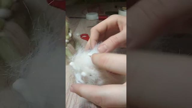 Лисичка из лёгкого пластилина