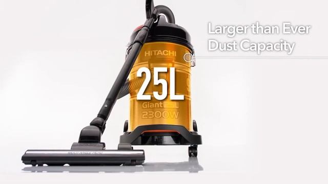 Hitachi Vacuum Cleaner Drum New Giant Series смотреть онлайн