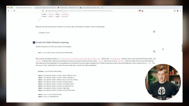 How To Split a Stream of Events into Substreams | Kafka Tutorial смотреть онлайн