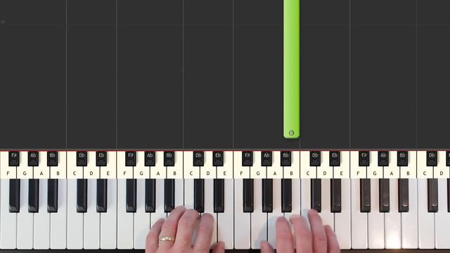 Somewhere Over The Rainbow - VERY EASY Piano Tutorial (Israel) - How To Play (Synthesia) смотреть онлайн