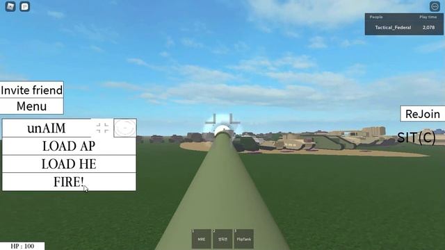 Roblox WW2 tank sim | testing IS2 and FV4005 смотреть онлайн