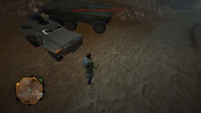 Не большой баг из игры: Red Faction: Guerrilla Steam Edition. смотреть онлайн