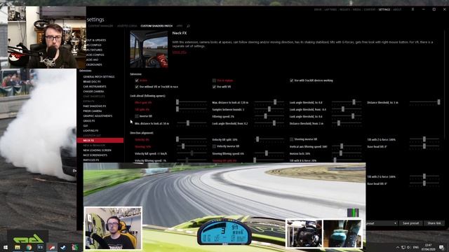 Assetto Corsa Neck-FX DRIFT Settings смотреть онлайн