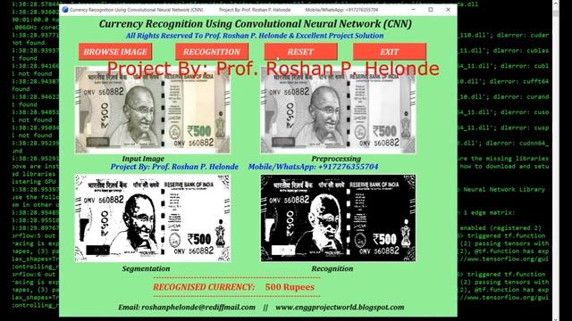 Indian Currency Recognition Using Deep Learning Convolutional Neural Network CNN Python Source Code смотреть онлайн