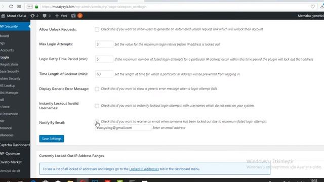 Wordpress Güvenlik Eklentisi - All In One WP Security & Firewall смотреть онлайн