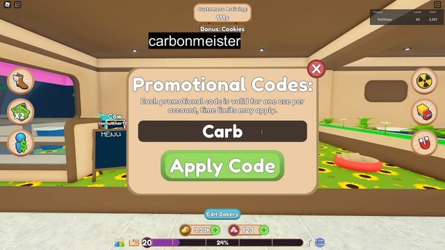 Bakery Simulator codes (part2) смотреть онлайн