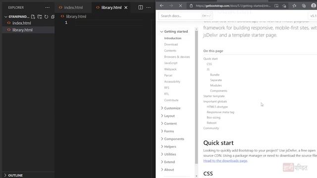 Breadcrumb Bootstrap | Lecture 6 | Bootstrap for beginners смотреть онлайн