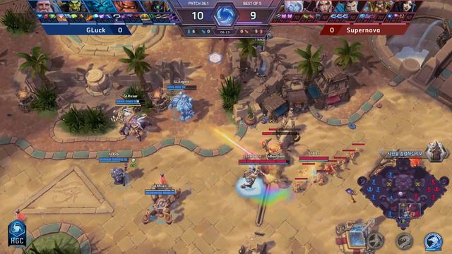 HGC KR - Phase 2 Week 6 - Gluck vs. Supernova - Game 4 смотреть онлайн