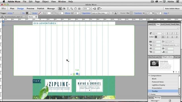 How To Create A Hero Slideshow for your Homepage with Adobe Muse CC смотреть онлайн