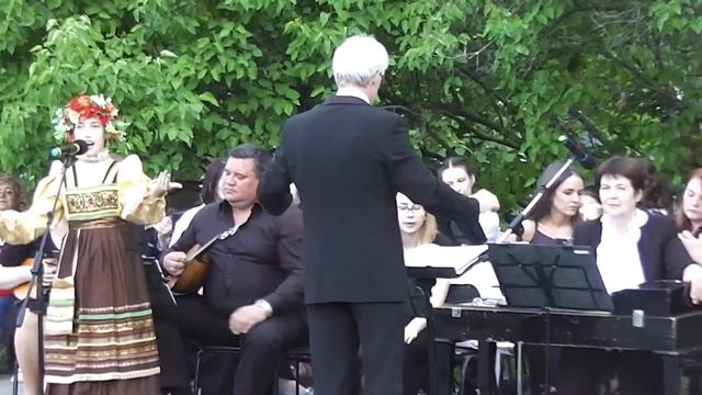 Мария Шокун с оркестром "ПЕНЗА" "Посею лебеду" смотреть онлайн