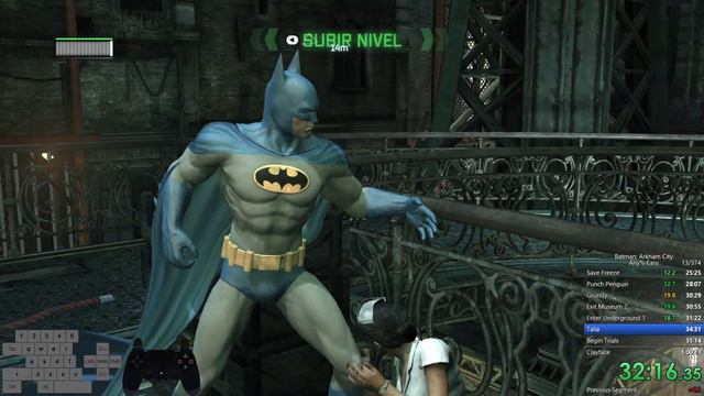 Batman: Arkham City Any% Easy Speedrun 59:58 [Former World Record] смотреть онлайн