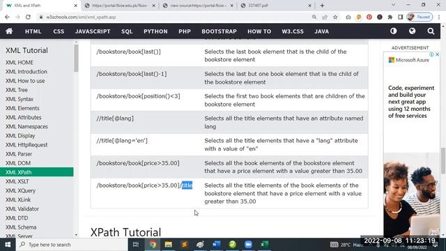 XML and XPath смотреть онлайн