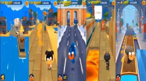 Talking Tom Gold Run - Lucky Angela VS Agent Tom MUMMY TOM SHARK HANK GINGER Boss Fight New Year