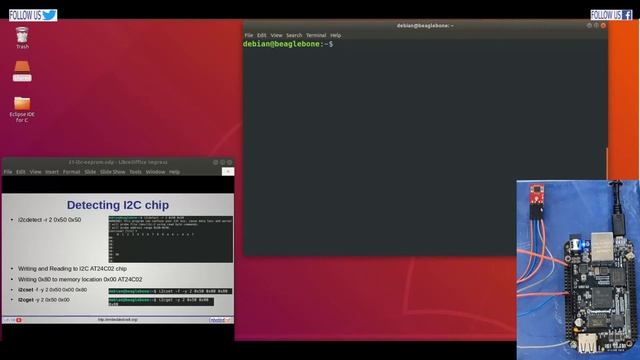 I2C Tutorial-Accessing I2C EEPROM in Linux смотреть онлайн
