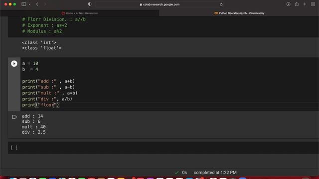 Python for AI/ML 4: Python Operators смотреть онлайн