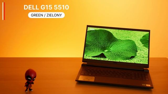 Dell G15 5510 RTX3050Ti I5 10200H Test Matrycy