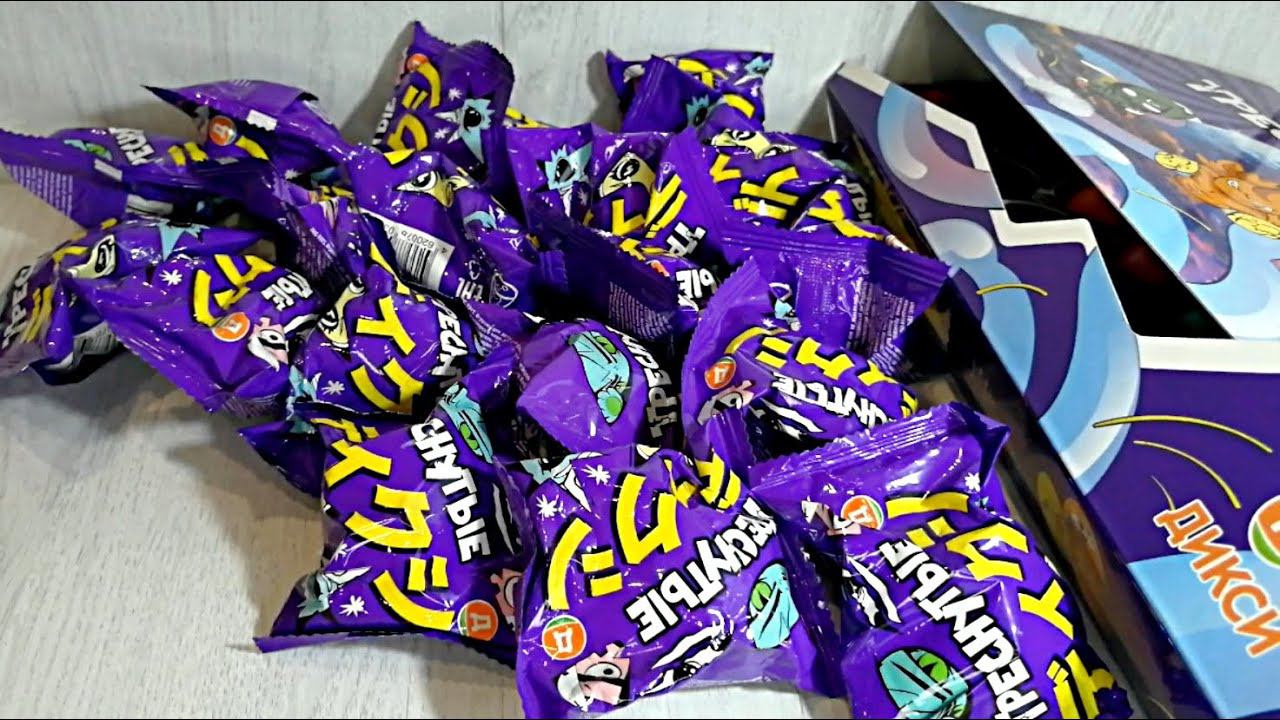 Треснутые 3 Дикси - открываем 20 пакетиков смотреть онлайн