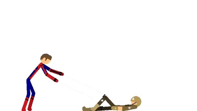 Spider man vs soldier (stick nodes) смотреть онлайн
