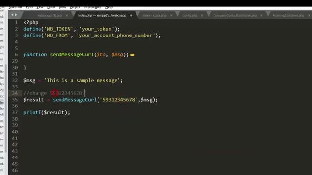 Enviar mensajes a whatsapp con PHP y Waboxapp API смотреть онлайн