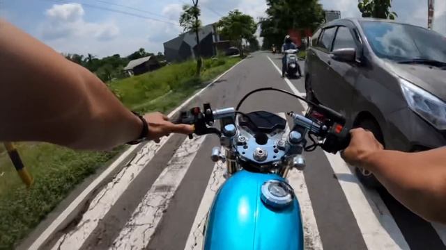 Testride CB 100 sragen || BADAS GARAGE смотреть онлайн