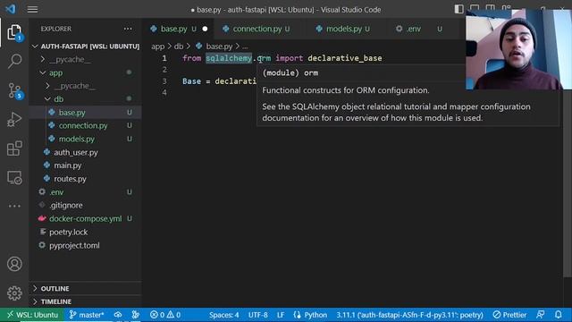 Autenticação no FastAPI com JWT | Configurando Banco de Dados смотреть онлайн