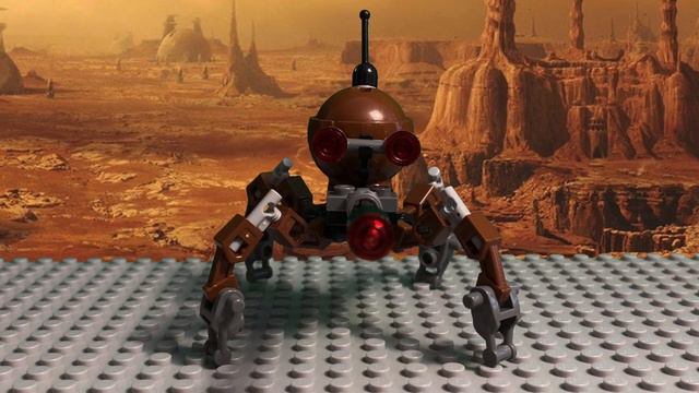 Lego Star Wars Hailfire Droid 7670 SPECIAL (обзор на русском) смотреть онлайн