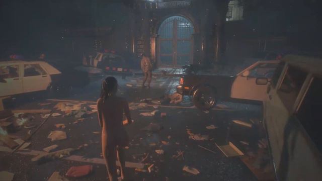 RESIDENT EVIL 2 REMAKE LION E CLARIE MOD NUDE смотреть онлайн