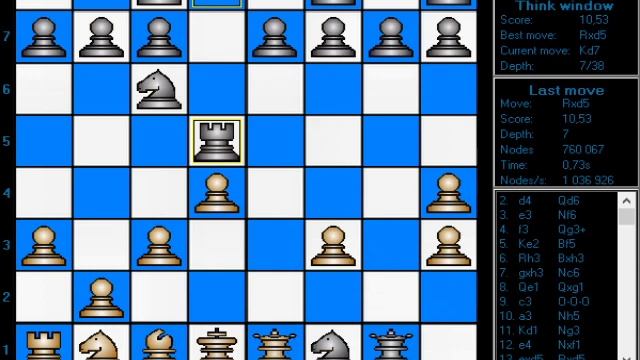 Шахматы PC #2 Вторая игра смотреть онлайн