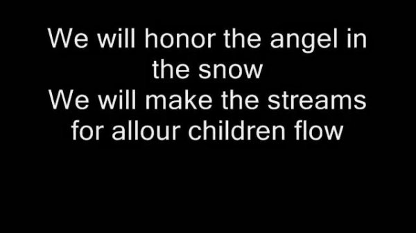 Nightwish - Sacrament Of Wilderness (lyrics)