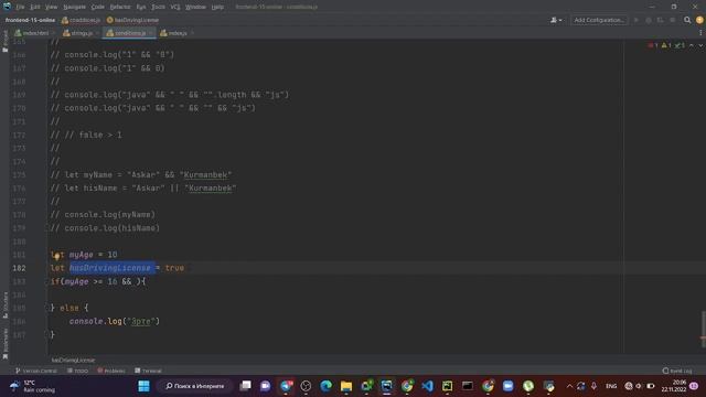 IT видио javascript 22.11.22) Повторение смотреть онлайн