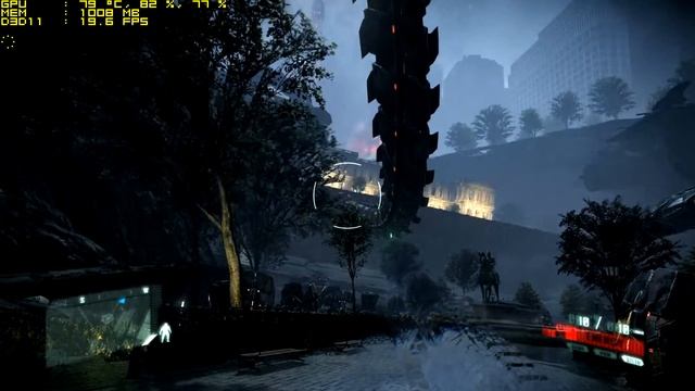 Crysis 2, (Artifacts) problem grey lines across screen! GTX 560 Gainward смотреть онлайн