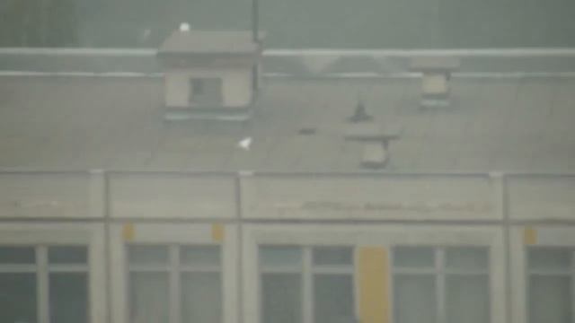 Самолет, Москва и дым