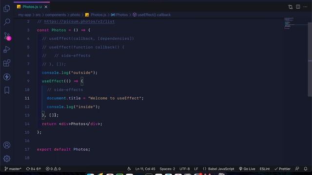 Khóa học ReactJS - Bài 53: Thực hành useEffect với Picsum Photo API phần 1 смотреть онлайн