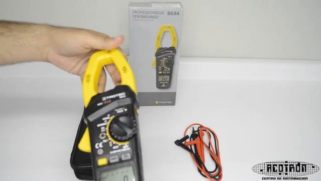Características de multiamperimetro de gancho CA/CD 1000A modelo BE44 TROTEC смотреть онлайн