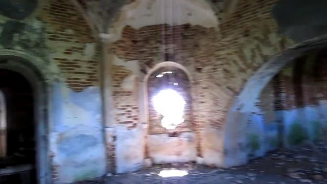 Мельница в заброшенной церкви 1 Одиночное велопутешествие (велопоход) Орловская область май 2014. смотреть онлайн
