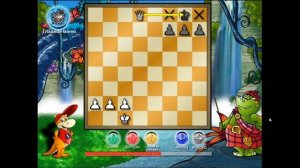 Уроки шахмат►Динозаврики учат шахматам. Урок 9.