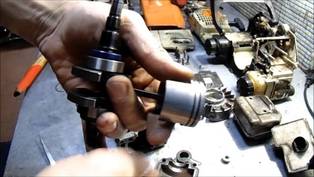 Заклинила бензопила. Полная разборка и сборка STIHL MS 180 смотреть онлайн