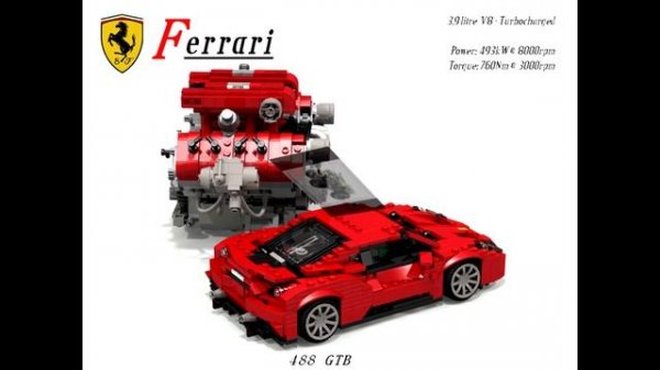Самые крутые тачки LEGO. The cool cars LEGO.