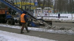 Уборка снега: КО-206 и ГС-14