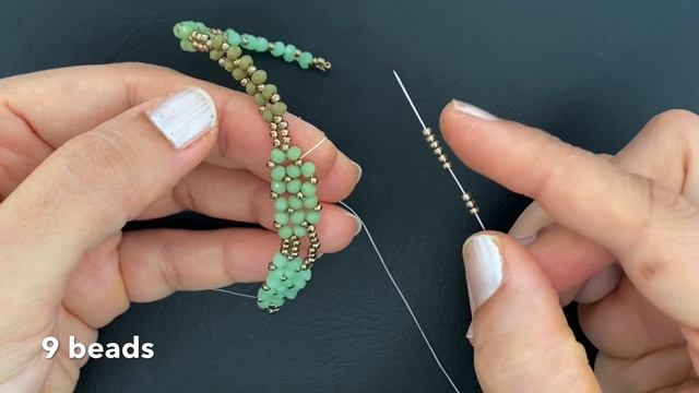 Beaded Bracelet || Easy Tutorial || Pulsera || смотреть онлайн